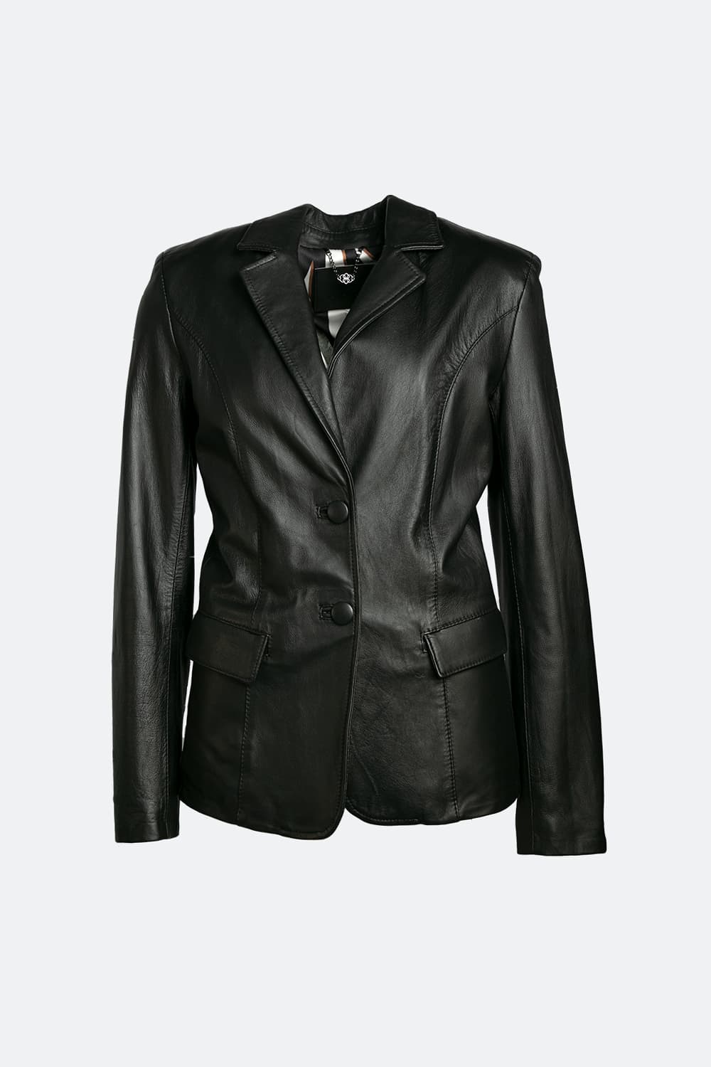 Blazer nere pelle online