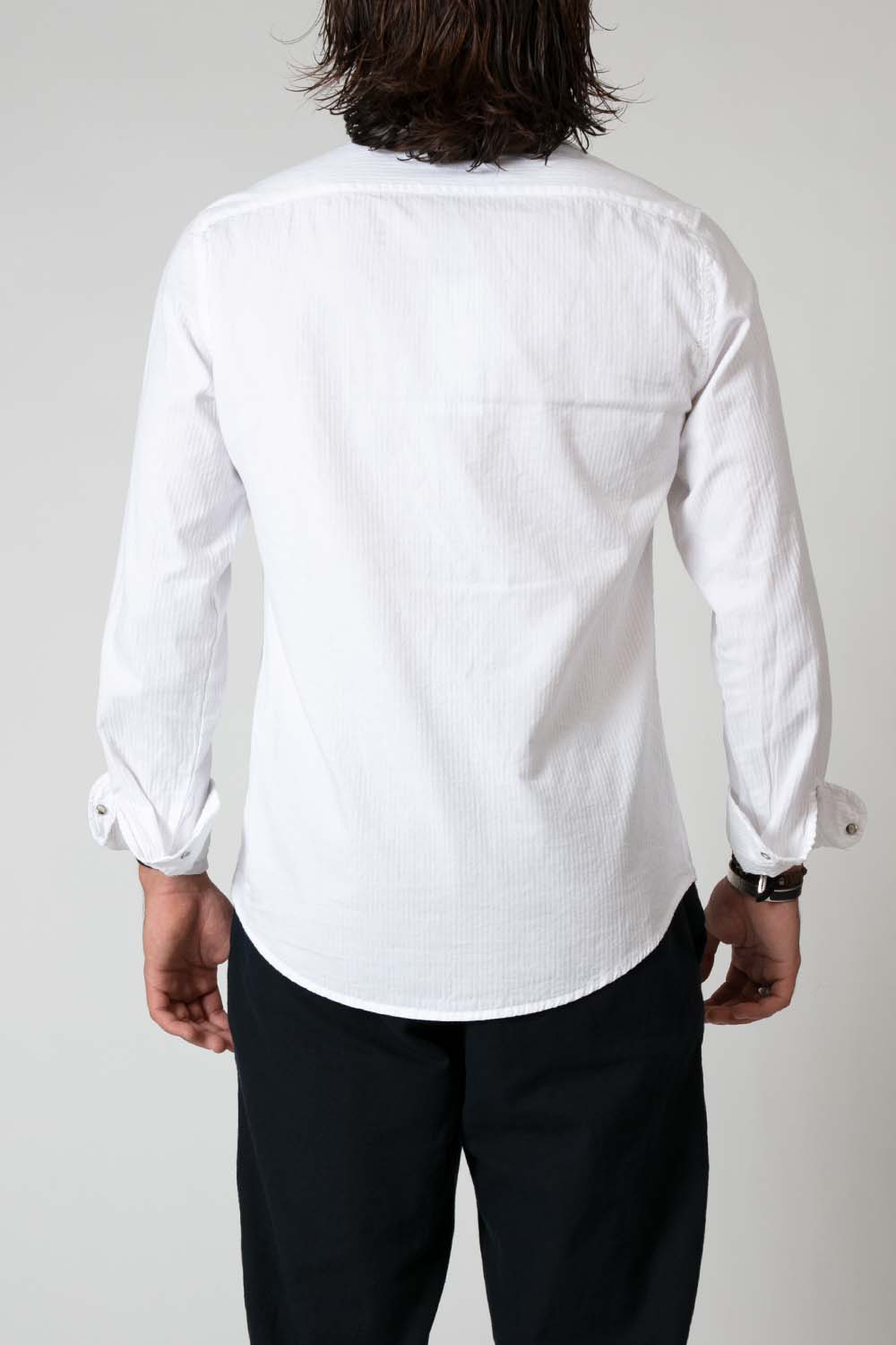 Camicia Uomo Bottoni Gioiello - Barone Firenze #