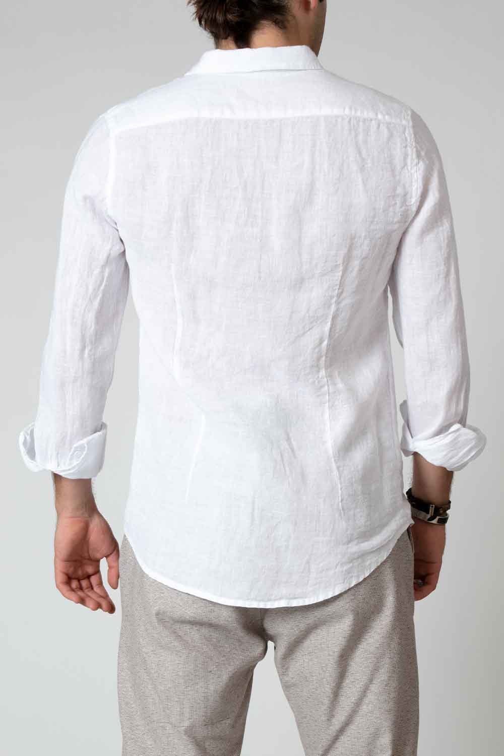 Camicia Uomo Lino - Barone Firenze