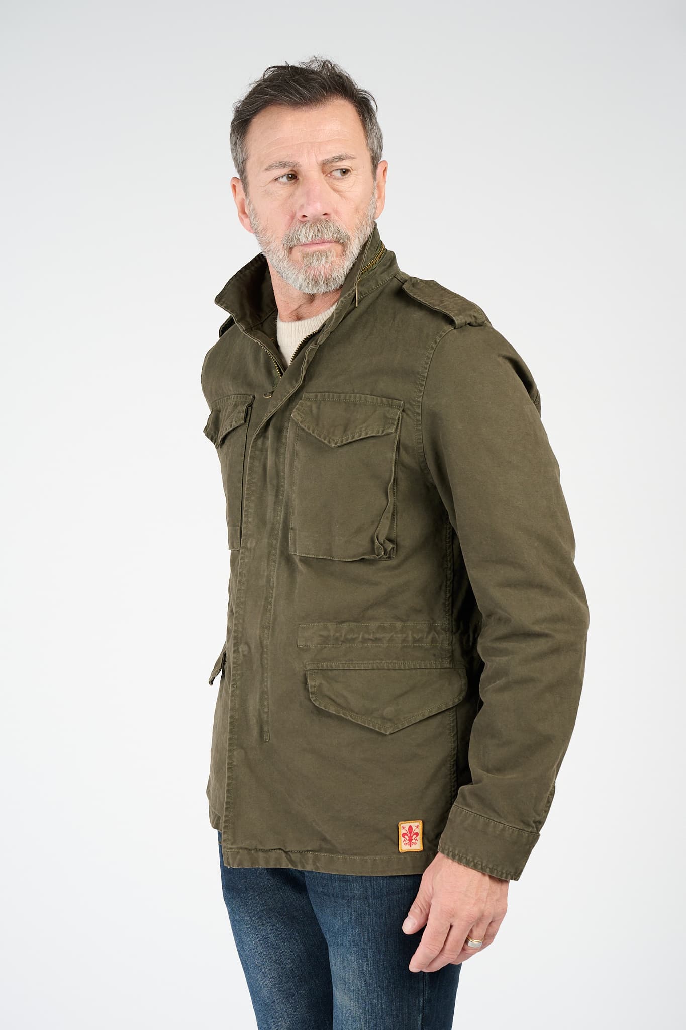 Parka Uomo Sahariana Eco-montone - Barone Firenze