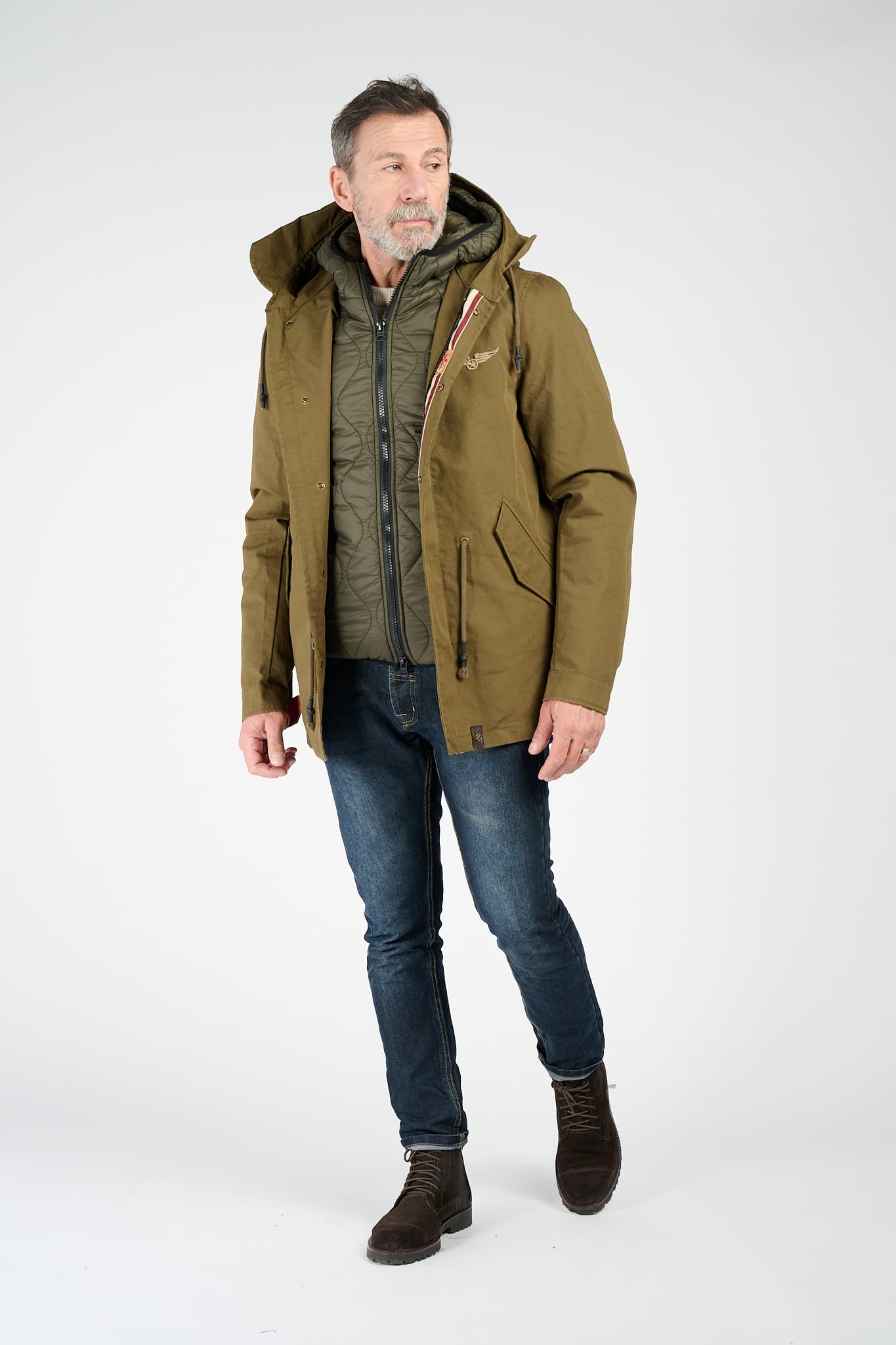 Parka Uomo Lungo - Barone Firenze