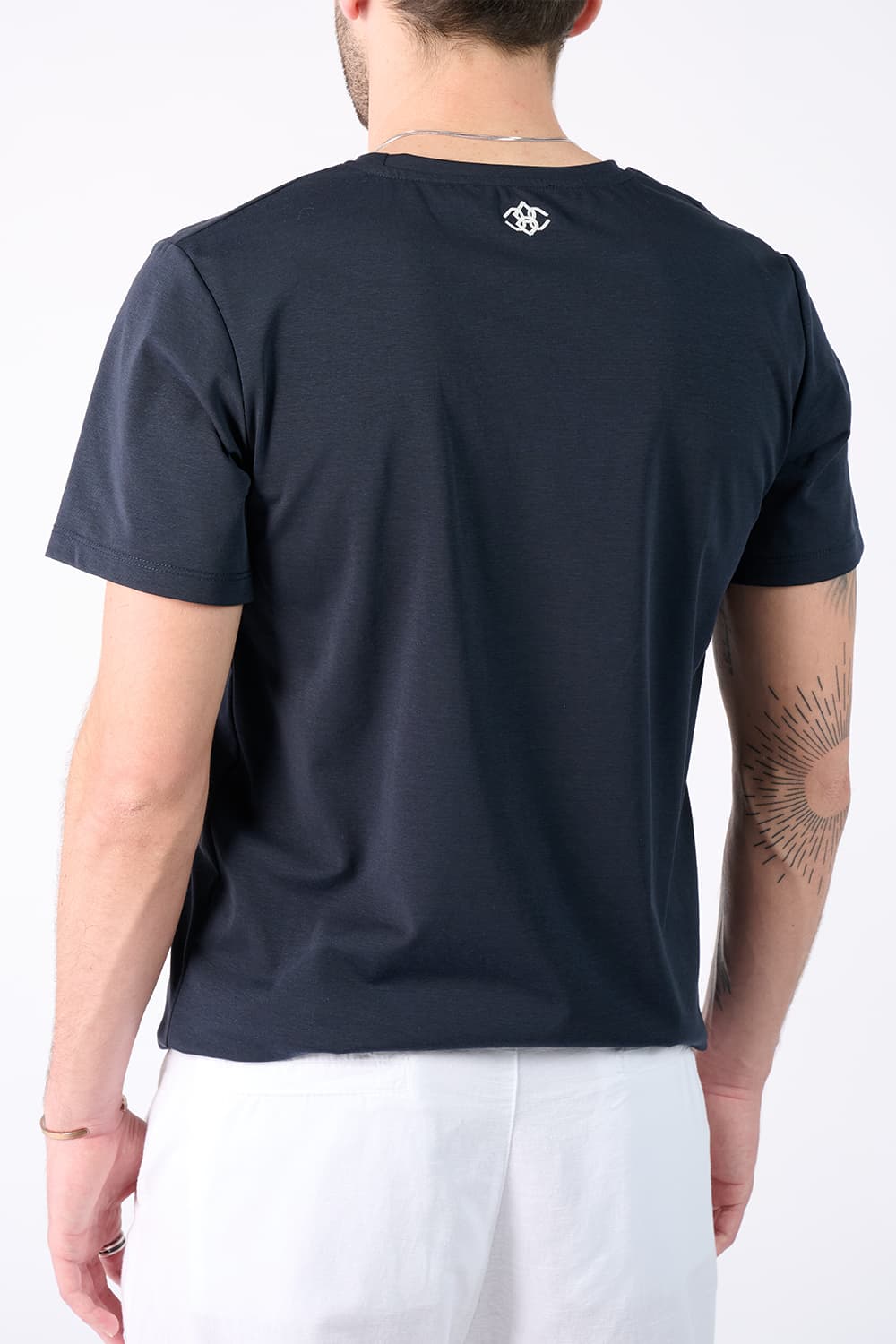 T-shirt Barone Ricamo Back New - Barone Firenze