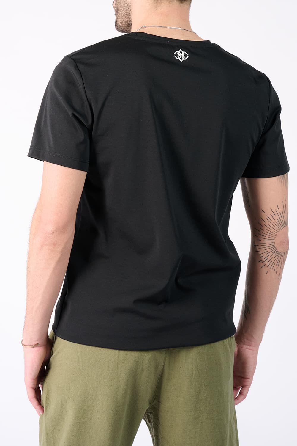 T-shirt Barone Ricamo Back New - Barone Firenze