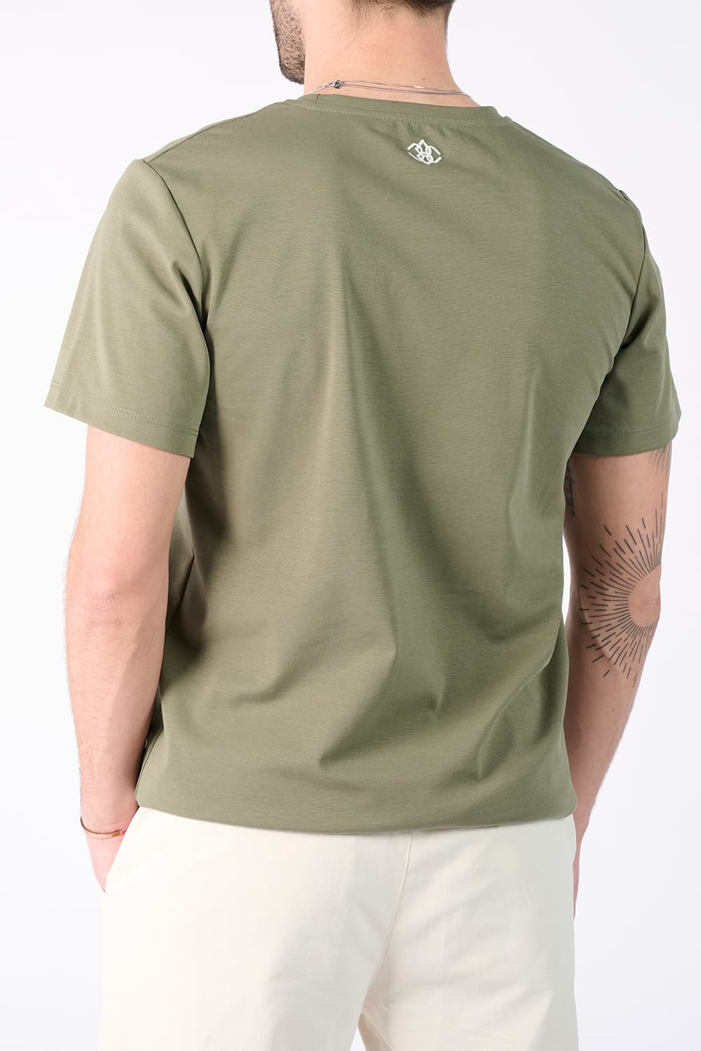 T-shirt Barone Ricamo Back New - Barone Firenze