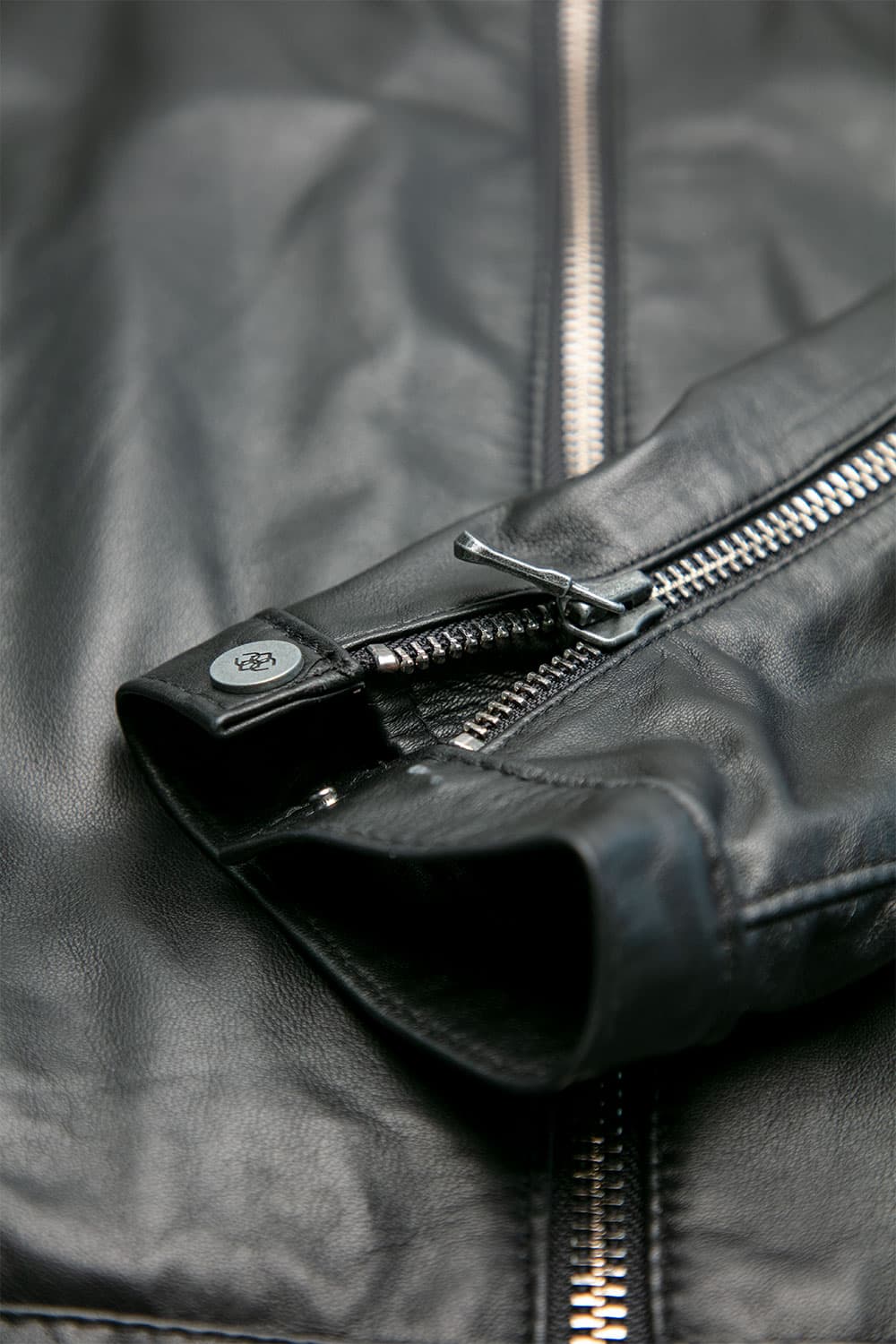 Michele Giacca di Pelle con Impunture 100% vera pelle Made in Italy - Barone Firenze