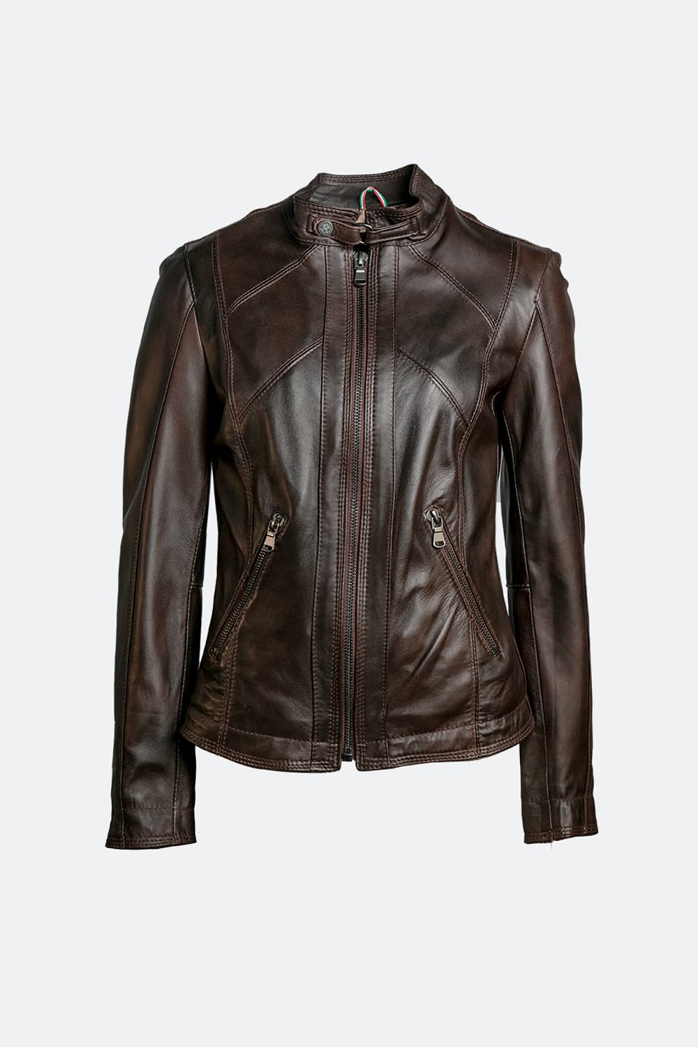 100 leather jacket womens hotsell